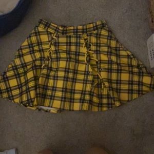 Plaid skirt
